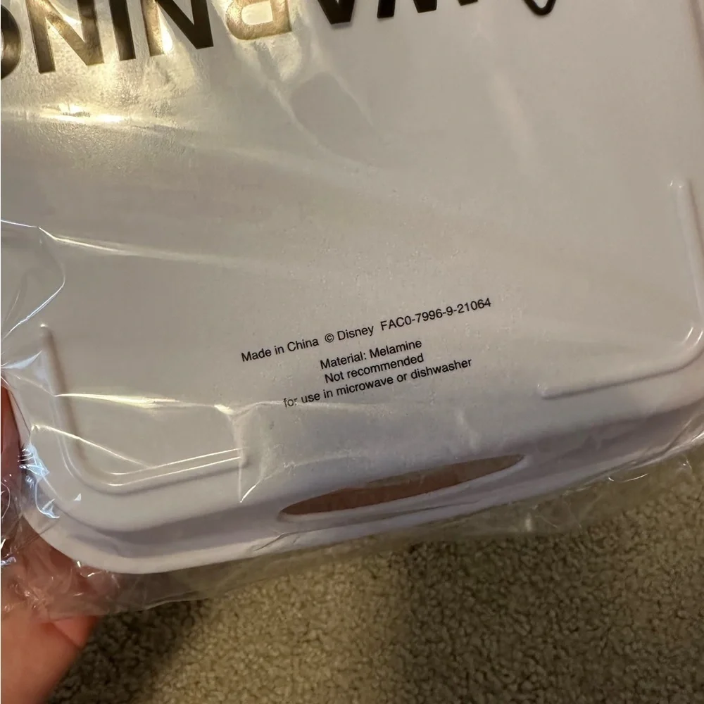 Disney tray note